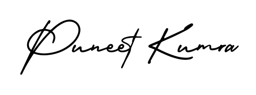A stylish, flowing autograph style designed for name Puneet Kumra using AmerikaSignatureDemo-Regular typography. Perfect for digital creative projects. Puneet Kumra signature style 3 images and pictures png