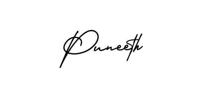 Make a short Puneeth signature style. Manage your documents anywhere anytime using AmerikaSignatureDemo-Regular. Create and add eSignatures, submit forms, share and send files easily. Puneeth signature style 3 images and pictures png