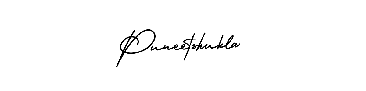 How to make Puneetshukla signature? AmerikaSignatureDemo-Regular is a professional autograph style. Create handwritten signature for Puneetshukla name. Puneetshukla signature style 3 images and pictures png