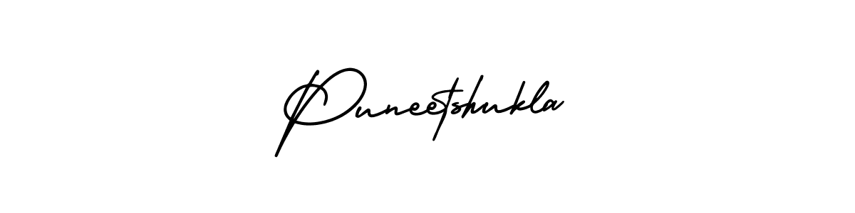 How to make Puneetshukla signature? AmerikaSignatureDemo-Regular is a professional autograph style. Create handwritten signature for Puneetshukla name. Puneetshukla signature style 3 images and pictures png