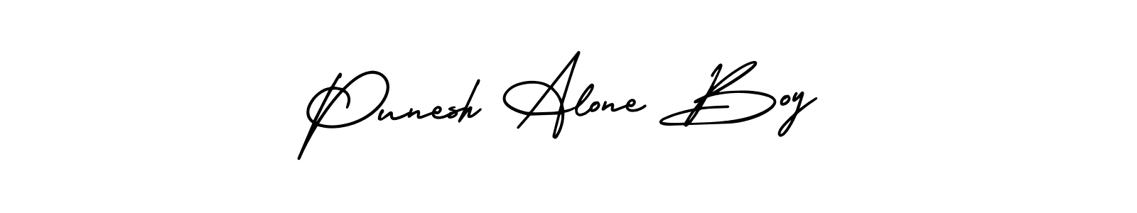 How to Draw Punesh Alone Boy signature style? AmerikaSignatureDemo-Regular is a latest design signature styles for name Punesh Alone Boy. Punesh Alone Boy signature style 3 images and pictures png