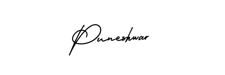 Here are the top 10 professional signature styles for the name Puneshwar. These are the best autograph styles you can use for your name. Puneshwar signature style 3 images and pictures png