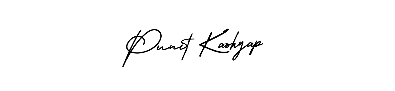 It looks lik you need a new signature style for name Punit Kashyap. Design unique handwritten (AmerikaSignatureDemo-Regular) signature with our free signature maker in just a few clicks. Punit Kashyap signature style 3 images and pictures png