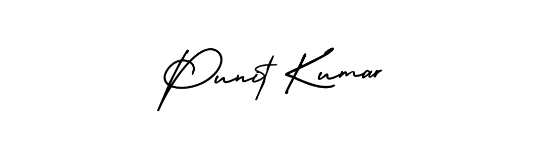 It looks lik you need a new signature style for name Punit Kumar. Design unique handwritten (AmerikaSignatureDemo-Regular) signature with our free signature maker in just a few clicks. Punit Kumar signature style 3 images and pictures png