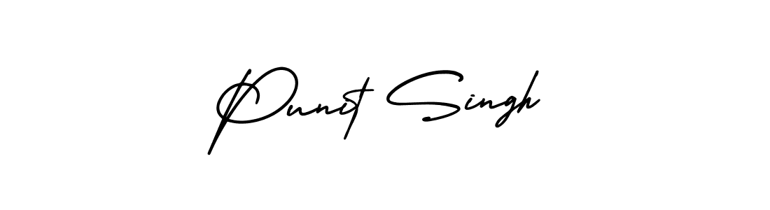 Use a signature maker to create a handwritten signature online. With this signature software, you can design (AmerikaSignatureDemo-Regular) your own signature for name Punit Singh. Punit Singh signature style 3 images and pictures png