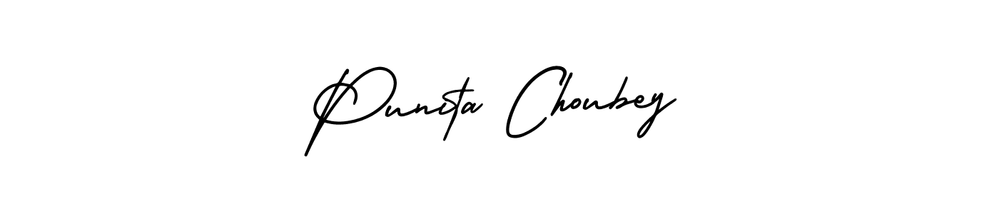 Also we have Punita Choubey name is the best signature style. Create professional handwritten signature collection using AmerikaSignatureDemo-Regular autograph style. Punita Choubey signature style 3 images and pictures png