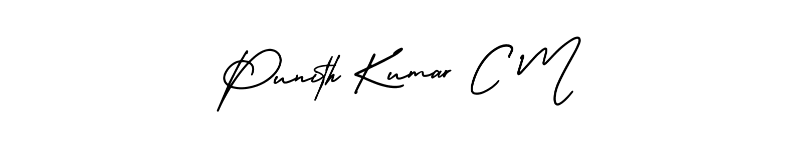 Once you've used our free online signature maker to create your best signature AmerikaSignatureDemo-Regular style, it's time to enjoy all of the benefits that Punith Kumar C M name signing documents. Punith Kumar C M signature style 3 images and pictures png