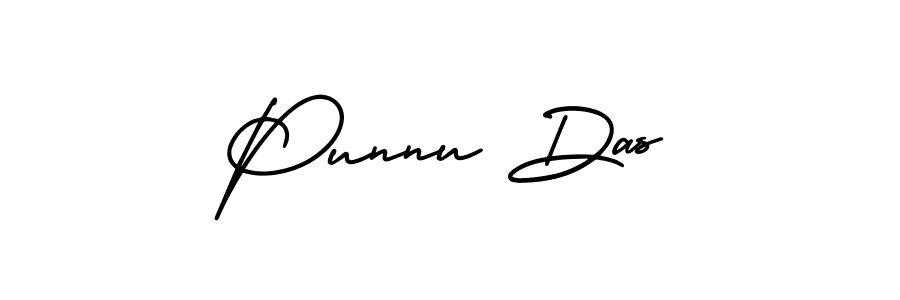 How to make Punnu Das signature? AmerikaSignatureDemo-Regular is a professional autograph style. Create handwritten signature for Punnu Das name. Punnu Das signature style 3 images and pictures png