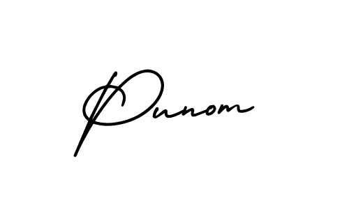 Also You can easily find your signature by using the search form. We will create Punom name handwritten signature images for you free of cost using AmerikaSignatureDemo-Regular sign style. Punom signature style 3 images and pictures png