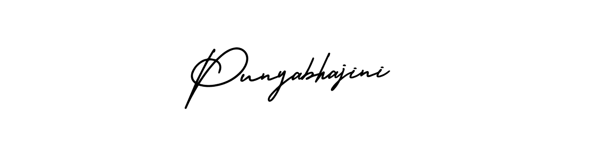 Similarly AmerikaSignatureDemo-Regular is the best handwritten signature design. Signature creator online .You can use it as an online autograph creator for name Punyabhajini. Punyabhajini signature style 3 images and pictures png