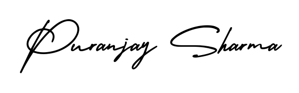 Discover the perfect balance of readability and style for Puranjay Sharma with AmerikaSignatureDemo-Regular font. Create your dream signature today. Puranjay Sharma signature style 3 images and pictures png