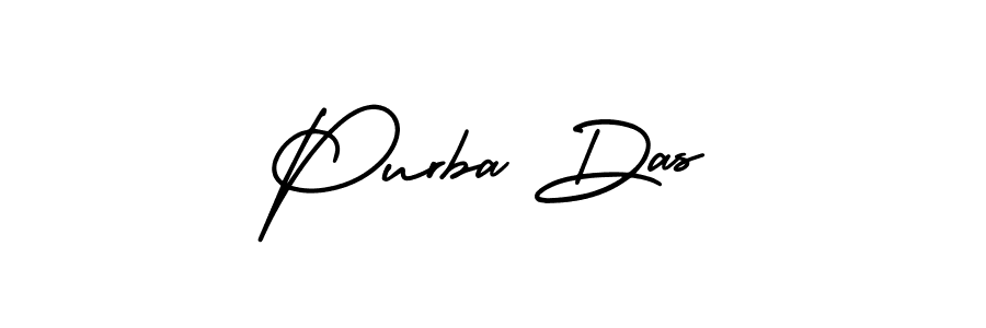 AmerikaSignatureDemo-Regular is a professional signature style that is perfect for those who want to add a touch of class to their signature. It is also a great choice for those who want to make their signature more unique. Get Purba Das name to fancy signature for free. Purba Das signature style 3 images and pictures png
