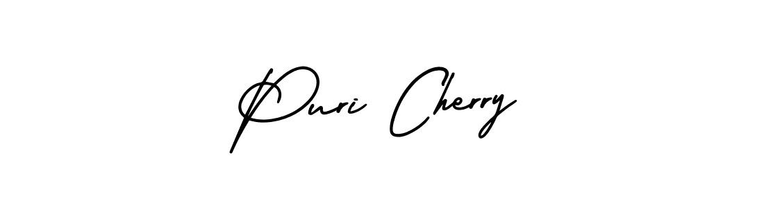 Check out images of Autograph of Puri Cherry name. Actor Puri Cherry Signature Style. AmerikaSignatureDemo-Regular is a professional sign style online. Puri Cherry signature style 3 images and pictures png