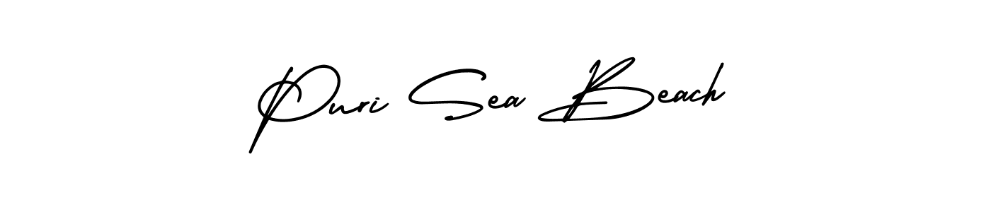 It looks lik you need a new signature style for name Puri Sea Beach. Design unique handwritten (AmerikaSignatureDemo-Regular) signature with our free signature maker in just a few clicks. Puri Sea Beach signature style 3 images and pictures png