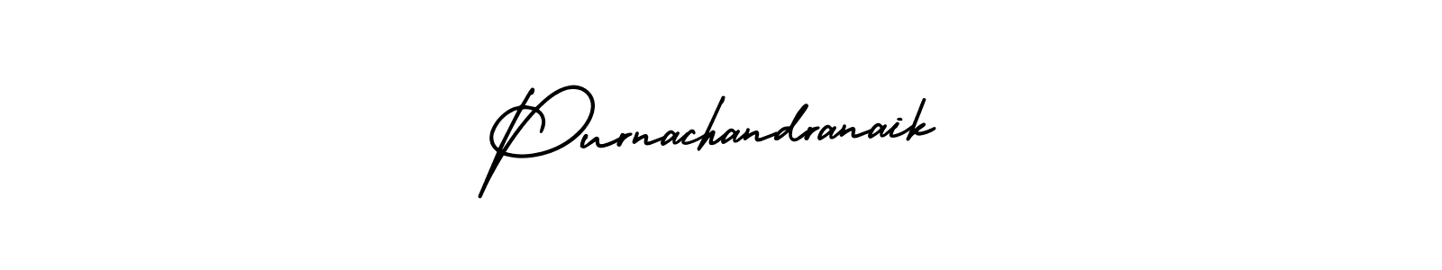 Create a beautiful signature design for name Purnachandranaik. With this signature (AmerikaSignatureDemo-Regular) fonts, you can make a handwritten signature for free. Purnachandranaik signature style 3 images and pictures png