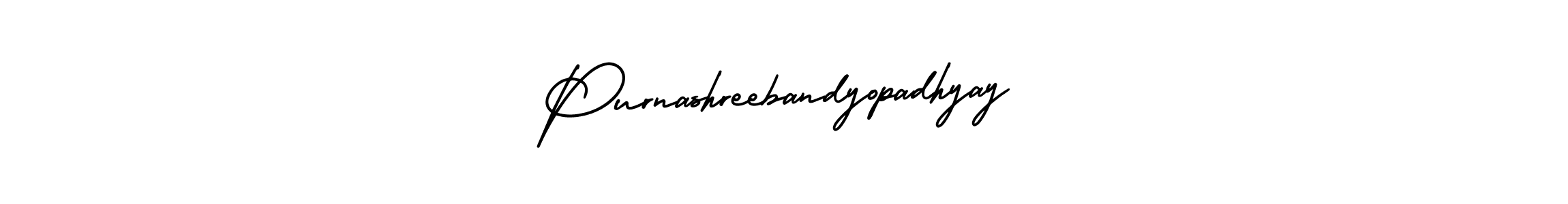 Design your own signature with our free online signature maker. With this signature software, you can create a handwritten (AmerikaSignatureDemo-Regular) signature for name Purnashreebandyopadhyay. Purnashreebandyopadhyay signature style 3 images and pictures png