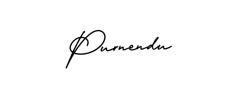 Make a beautiful signature design for name Purnendu. Use this online signature maker to create a handwritten signature for free. Purnendu signature style 3 images and pictures png