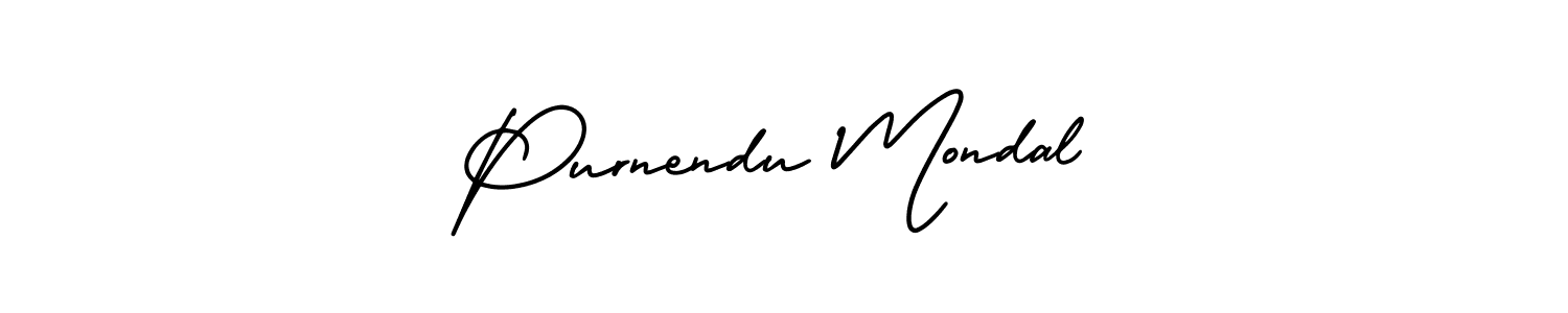 Make a beautiful signature design for name Purnendu Mondal. Use this online signature maker to create a handwritten signature for free. Purnendu Mondal signature style 3 images and pictures png