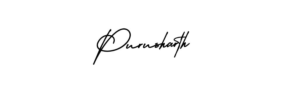 Also we have Purusharth name is the best signature style. Create professional handwritten signature collection using AmerikaSignatureDemo-Regular autograph style. Purusharth signature style 3 images and pictures png