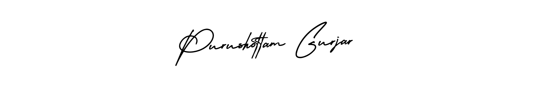 Also we have Purushottam Gurjar name is the best signature style. Create professional handwritten signature collection using AmerikaSignatureDemo-Regular autograph style. Purushottam Gurjar signature style 3 images and pictures png