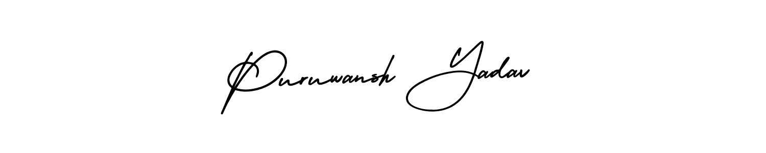 How to Draw Puruwansh Yadav signature style? AmerikaSignatureDemo-Regular is a latest design signature styles for name Puruwansh Yadav. Puruwansh Yadav signature style 3 images and pictures png