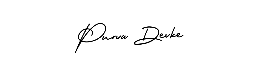 Similarly AmerikaSignatureDemo-Regular is the best handwritten signature design. Signature creator online .You can use it as an online autograph creator for name Purva Devke. Purva Devke signature style 3 images and pictures png