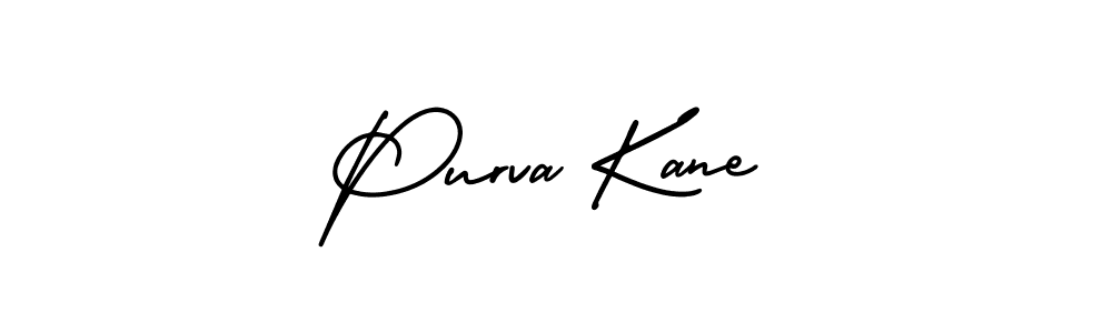 Make a beautiful signature design for name Purva Kane. Use this online signature maker to create a handwritten signature for free. Purva Kane signature style 3 images and pictures png
