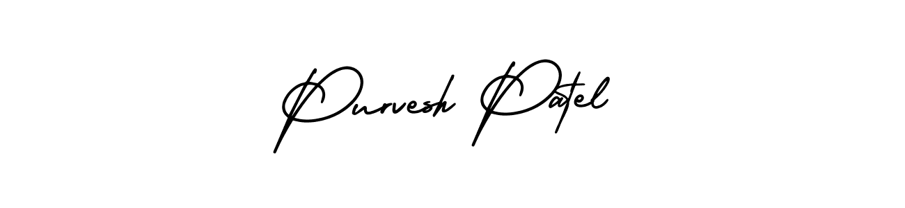 Also You can easily find your signature by using the search form. We will create Purvesh Patel name handwritten signature images for you free of cost using AmerikaSignatureDemo-Regular sign style. Purvesh Patel signature style 3 images and pictures png