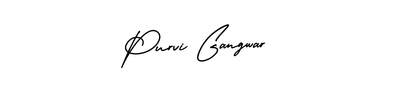 Also we have Purvi Gangwar name is the best signature style. Create professional handwritten signature collection using AmerikaSignatureDemo-Regular autograph style. Purvi Gangwar signature style 3 images and pictures png