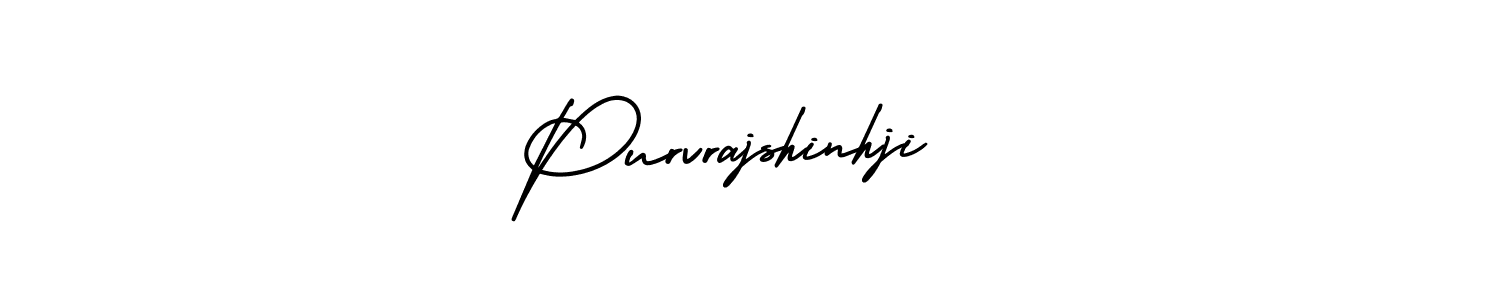 Use a signature maker to create a handwritten signature online. With this signature software, you can design (AmerikaSignatureDemo-Regular) your own signature for name Purvrajshinhji . Purvrajshinhji  signature style 3 images and pictures png