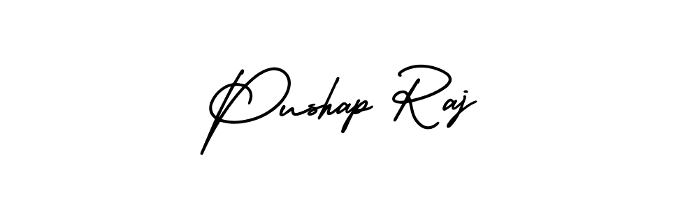 This is the best signature style for the Pushap Raj name. Also you like these signature font (AmerikaSignatureDemo-Regular). Mix name signature. Pushap Raj signature style 3 images and pictures png