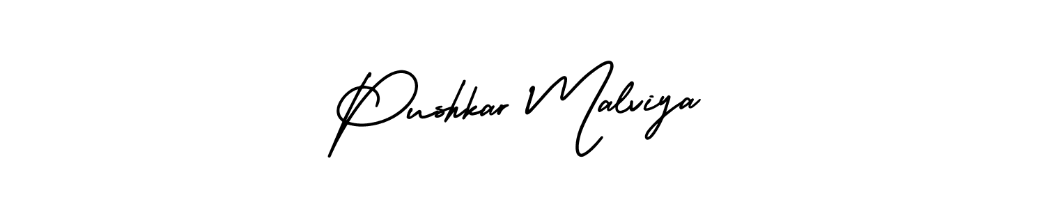 Also we have Pushkar Malviya name is the best signature style. Create professional handwritten signature collection using AmerikaSignatureDemo-Regular autograph style. Pushkar Malviya signature style 3 images and pictures png