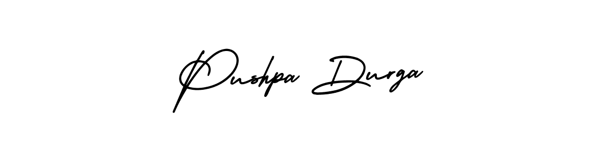 Make a beautiful signature design for name Pushpa Durga. Use this online signature maker to create a handwritten signature for free. Pushpa Durga signature style 3 images and pictures png