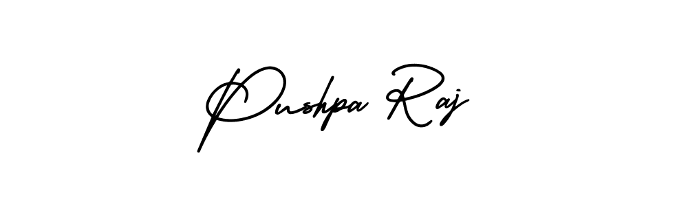 Pushpa Raj stylish signature style. Best Handwritten Sign (AmerikaSignatureDemo-Regular) for my name. Handwritten Signature Collection Ideas for my name Pushpa Raj. Pushpa Raj signature style 3 images and pictures png