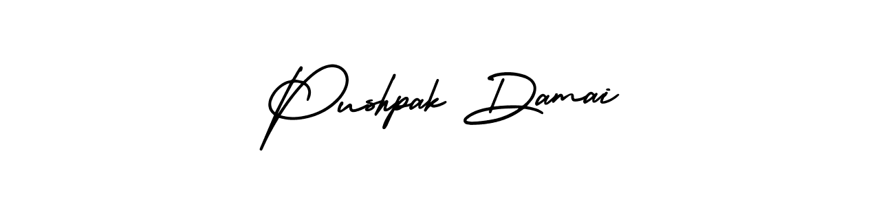 Once you've used our free online signature maker to create your best signature AmerikaSignatureDemo-Regular style, it's time to enjoy all of the benefits that Pushpak Damai name signing documents. Pushpak Damai signature style 3 images and pictures png