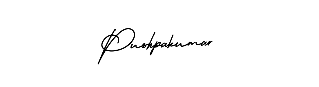 Make a beautiful signature design for name Pushpakumar. Use this online signature maker to create a handwritten signature for free. Pushpakumar signature style 3 images and pictures png