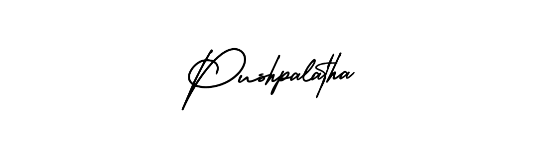 Best and Professional Signature Style for Pushpalatha. AmerikaSignatureDemo-Regular Best Signature Style Collection. Pushpalatha signature style 3 images and pictures png