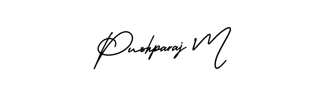 You can use this online signature creator to create a handwritten signature for the name Pushparaj M. This is the best online autograph maker. Pushparaj M signature style 3 images and pictures png