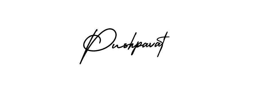 Create a beautiful signature design for name Pushpavat. With this signature (AmerikaSignatureDemo-Regular) fonts, you can make a handwritten signature for free. Pushpavat signature style 3 images and pictures png