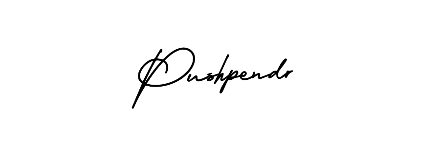 Also You can easily find your signature by using the search form. We will create Pushpendr name handwritten signature images for you free of cost using AmerikaSignatureDemo-Regular sign style. Pushpendr signature style 3 images and pictures png