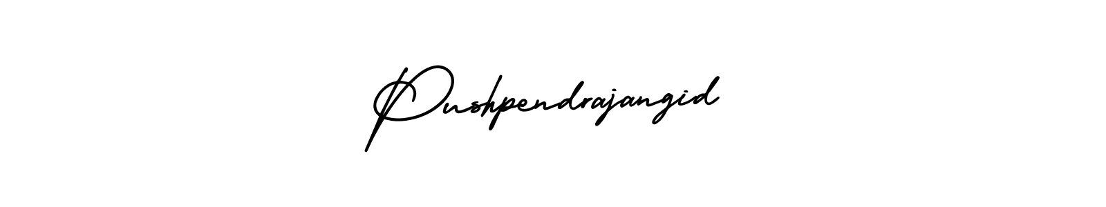 Design your own signature with our free online signature maker. With this signature software, you can create a handwritten (AmerikaSignatureDemo-Regular) signature for name Pushpendrajangid. Pushpendrajangid signature style 3 images and pictures png