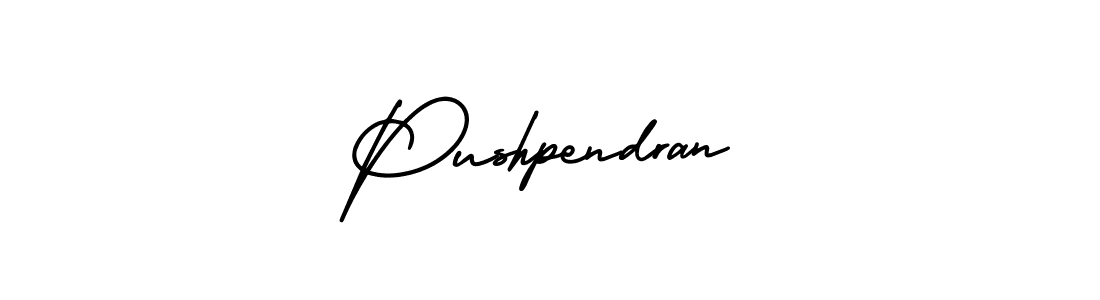 Best and Professional Signature Style for Pushpendran. AmerikaSignatureDemo-Regular Best Signature Style Collection. Pushpendran signature style 3 images and pictures png