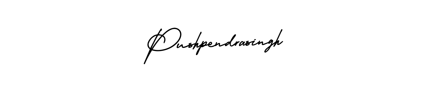 Make a short Pushpendrasingh signature style. Manage your documents anywhere anytime using AmerikaSignatureDemo-Regular. Create and add eSignatures, submit forms, share and send files easily. Pushpendrasingh signature style 3 images and pictures png