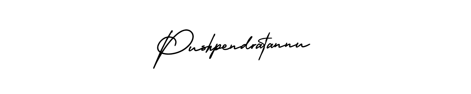 Create a beautiful signature design for name Pushpendratannu. With this signature (AmerikaSignatureDemo-Regular) fonts, you can make a handwritten signature for free. Pushpendratannu signature style 3 images and pictures png