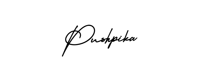 Best and Professional Signature Style for Pushpika. AmerikaSignatureDemo-Regular Best Signature Style Collection. Pushpika signature style 3 images and pictures png