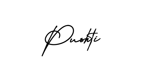 Once you've used our free online signature maker to create your best signature AmerikaSignatureDemo-Regular style, it's time to enjoy all of the benefits that Pushti name signing documents. Pushti signature style 3 images and pictures png