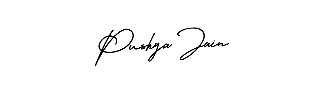 You can use this online signature creator to create a handwritten signature for the name Pushya Jain. This is the best online autograph maker. Pushya Jain signature style 3 images and pictures png