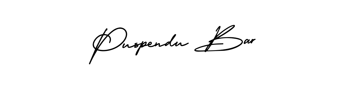 Make a beautiful signature design for name Puspendu Bar. Use this online signature maker to create a handwritten signature for free. Puspendu Bar signature style 3 images and pictures png