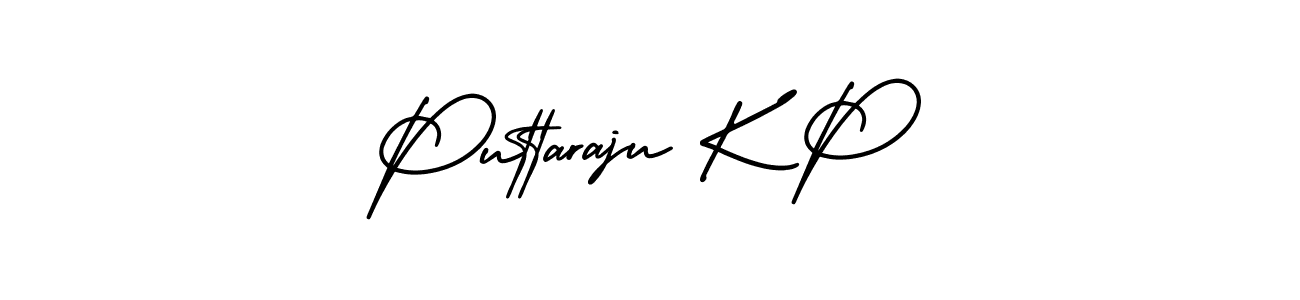 Make a beautiful signature design for name Puttaraju K P. Use this online signature maker to create a handwritten signature for free. Puttaraju K P signature style 3 images and pictures png