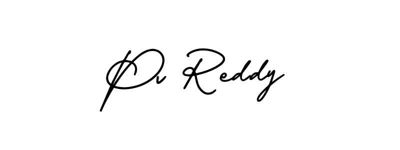 Make a beautiful signature design for name Pv Reddy. Use this online signature maker to create a handwritten signature for free. Pv Reddy signature style 3 images and pictures png